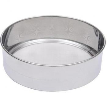Taza de tamizado de acero inoxidable