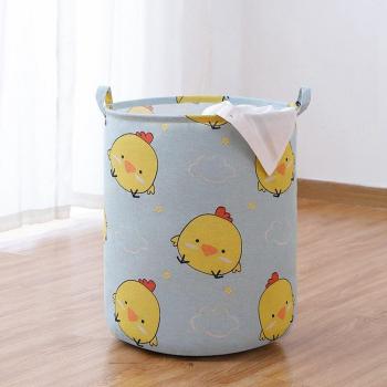 Space-Saving Cat Laundry Bucket