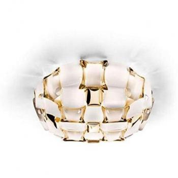 Slamp Mida 50 cm White Gold Wall Fixture