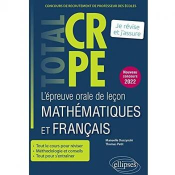 L’épreuve orale de leçon mathématiques et français