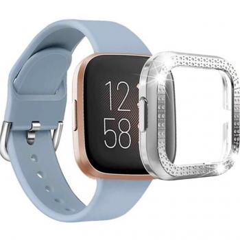 Rhinestone Bumper Case for Fitbit Versa 2