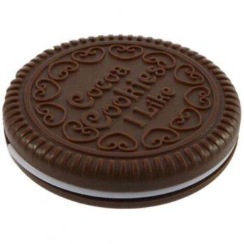 Mini miroir de maquillage compact