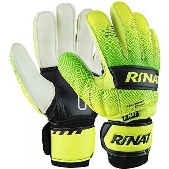 Quantum Rinat Basic Torwart-Handschuh für Erwachsene – Neon Gelb / Neongrün, 10