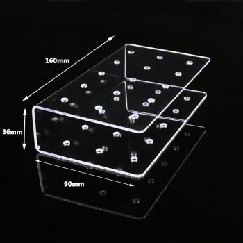 15-Hole Transparent Cake and Lollipop Stand