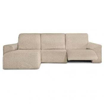 Funda para chaise longue de brazo corto izquierdo Eysa roc Beige 120 x 120 x 360 cm