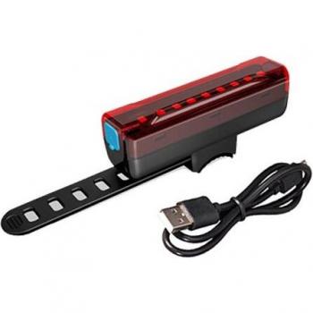 NEWBOLER 800 Lumen T6 LED Bike Headlight USB Rechargeable with Zoom and Aluminum Alloy Mount