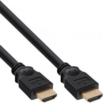 InLine High Speed HDMI 30 cm Noir – Résolution 1080 p