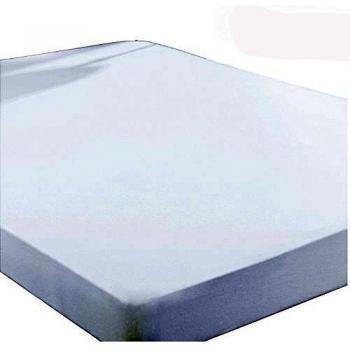 Primera Sempre Satin Spannbettlaken 100% Baumwolle (Weiß, 180 x 200)