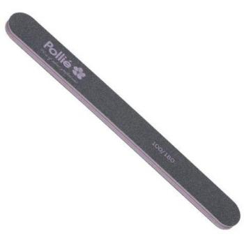 Pañuelo de uñas Eurostil: lima gruesa acolchada 170 mm, negro, pack 12