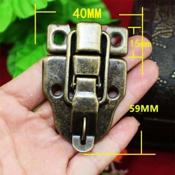 Antique Jewelry Box with Buckles