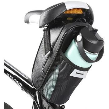 Wozinsky Bicycle Saddle Pouch, 1.5 L, Dark Gray