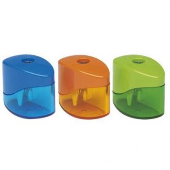 Sacapuntas Metálico M+R Pequeño con Contenedor