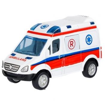 Mini Mercedes‑Sprinter 1:50 POGOTOWIE blanc