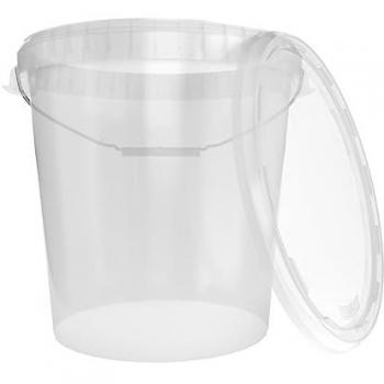 Seau de Stockage Hobbock 30L Transparent