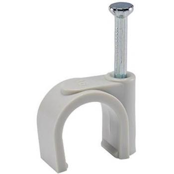 Clip pontet pour gaine ou câble 10-14 mm