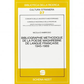 Bibliographie méthodique de la poésie maghrébine de langue française: 1945-1989
