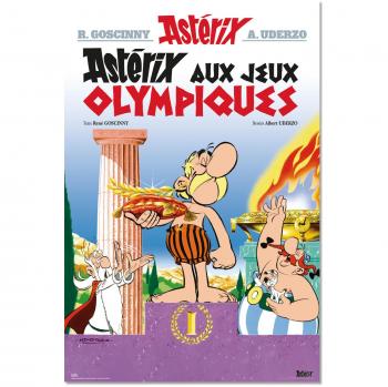 Póster Colorido Astérix y Obélix: Competencia Olímpica