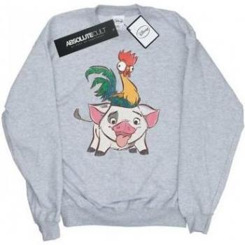 Disney Moana Kinderpullover Hei Hei & Pua – 7–8 Jahre, Weiß