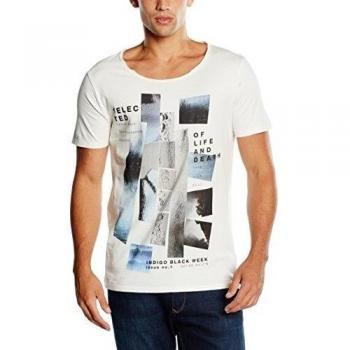 Camiseta de Hombre SELECTED HOMME SHNLIFE SS O-NECK Marfil