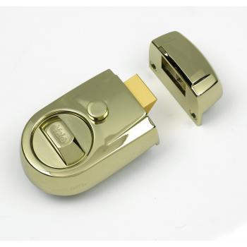 60 mm Yale Y3 Nightlatch – Contemporary Design, Brass Finish
