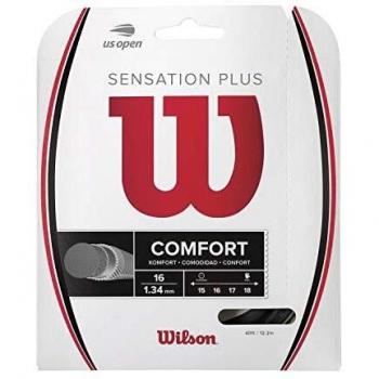 Corda da tennis Wilson Sensation Plus 16 (set) Nero