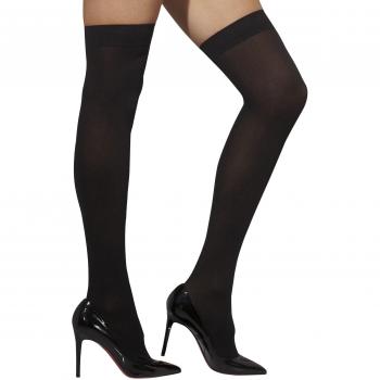 Black Silk‑Finish Hold‑Ups