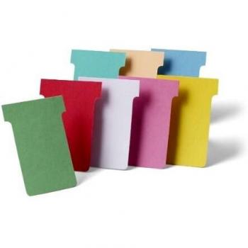 Nobo T-Cards A80 Size 3 Red Pack 100 2003003 26177AC