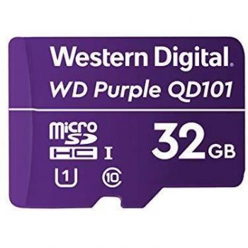WD Purple 32GB Surveillance microSD HC Class 10 UHS 1
