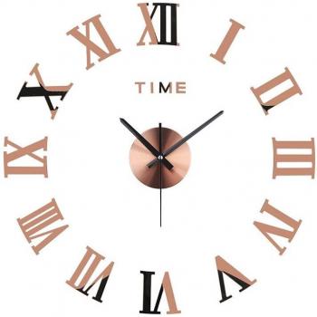 Moderne 3D-Großwanduhr mit Selbstheft-Option