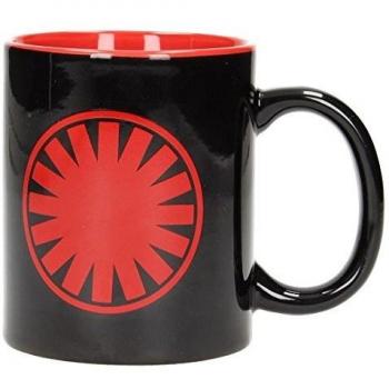 Mug Star Wars Épisode 7 Premier Ordre Symbole Noir et Rouge SD Toys