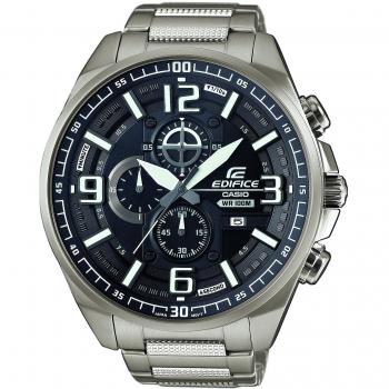 Herrenzeitmesser Casio Edifice EFR‑555D – Edelstahlarmband, Quarzwerk