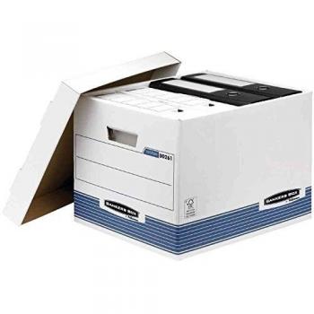 0 x Fellowes Archivbox R-Kive Prima 330x285x390mm blau/schwarz/weiß