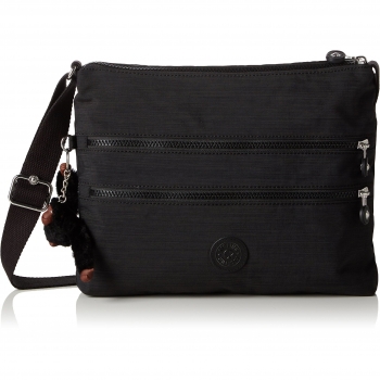 Kipling Alvar, Women's Cross-Body Bag, Dazz Black, One Size