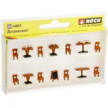 NOCH 1:87 Restaurant Set – NOC14822