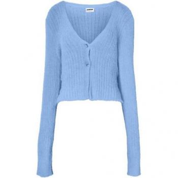 Jersey suave Noisy May azul pastel