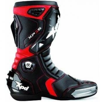 XPD XP3-S, Stiefel Schwarz/Rot 45