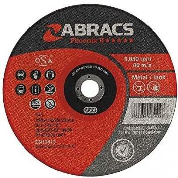 PHET17816FI Phoenix II SlimEdge Cutting Disc – 178 mm × 1.6 mm × 22 mm, 50 Pack