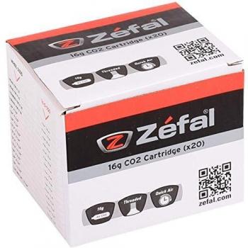 Cartucho de CO2 Zefal 16gr roscado para bicicletas
