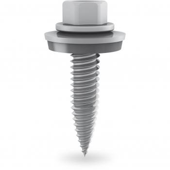 K2 Systems Gewindeformende Schraube 6x38mm mit Dichtscheibe