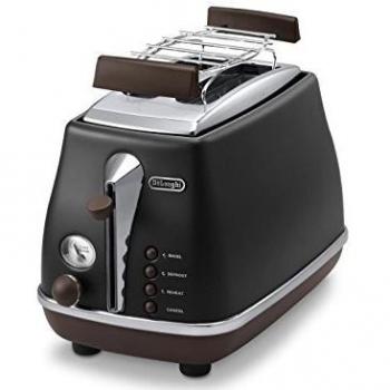 Delonghi 2103.bk tostadora 2 rebanada(s) negro 900 w