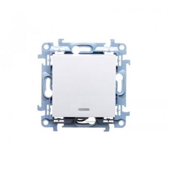 Kontakt CW1L.01/11, Schalter mit Tasterfunktion, Weiss