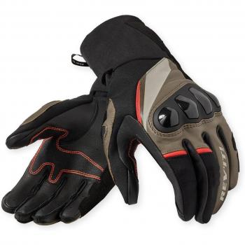 Revit Combustion Motorradhandschuhe Schwarz/Braun, Herren, S‑Größe