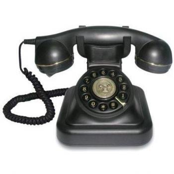 Tiptel Vintage 20 Téléphone Fixe Noir