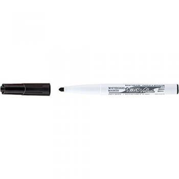 Filzstift Bic Velleda 1741 Weißes Brett Schwarz 12 Stück