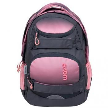 Pink Gradient Rucksack für die Schule