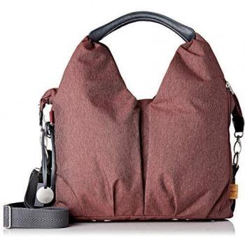 Burgunder Necksack Ecoya Wickeltasche – Lässig Green Label, Recycling‑Zubehör