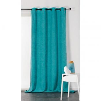 Cortina Polar Alaska – 140x260 cm, Turquesa Liso