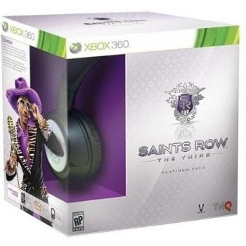 SAINTS ROW THE THIRD PAQUETE PLATINO XBOX 360 (versión italiana)
