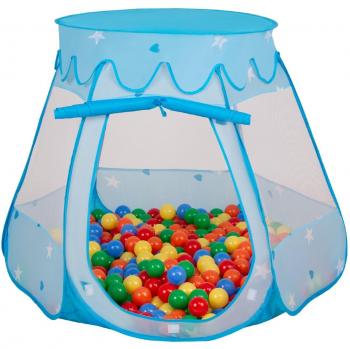 Tenda per bambini con 100 palline colorate