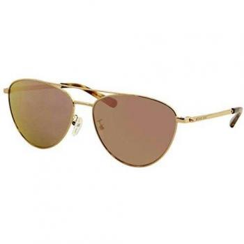 Gafas de sol de mujer Michael Kors 0MK1056, diseño cat eye, color dorado